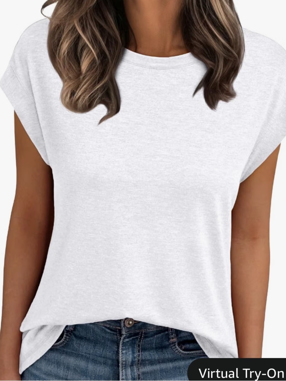 Automet (Amazon) Cap Sleeve Crewneck tee